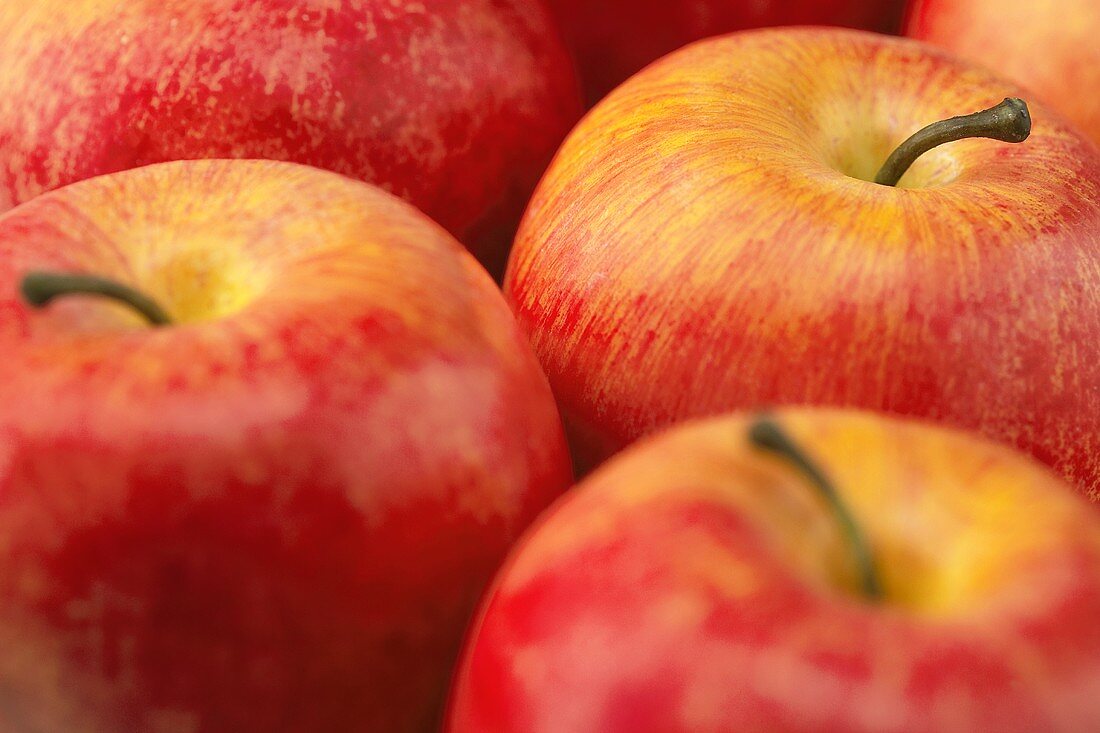 Close Up of Pink Lady Apples