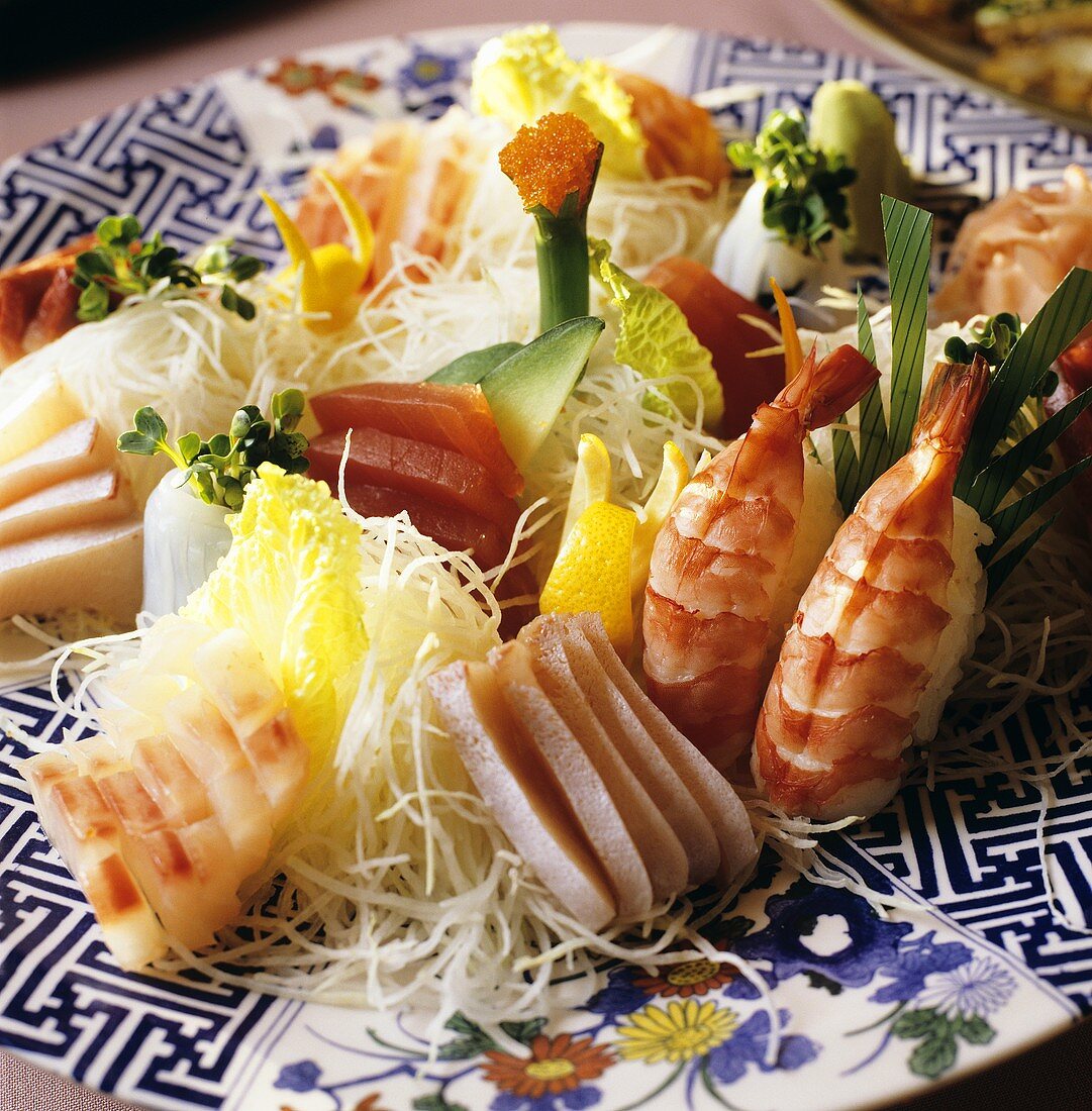 Sashimi-Platte (Japan)