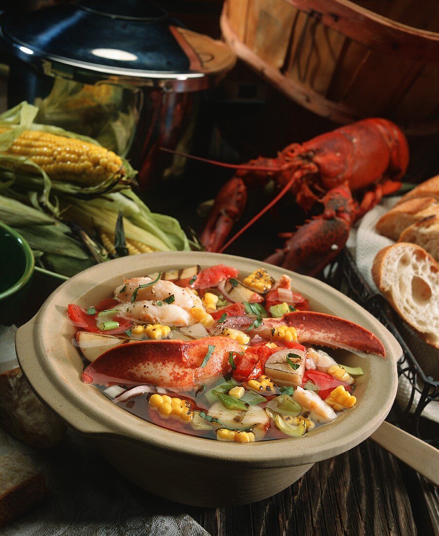 Lobster Corn Stew