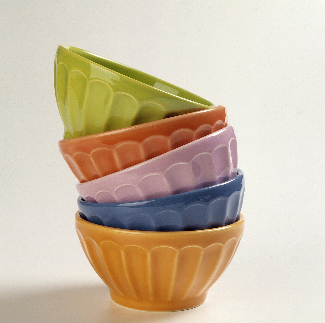 Colored Stacked Bowls