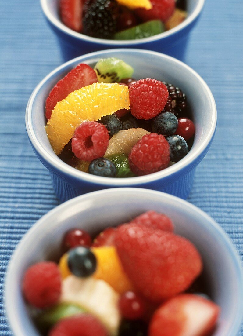 Three Fruit Salads