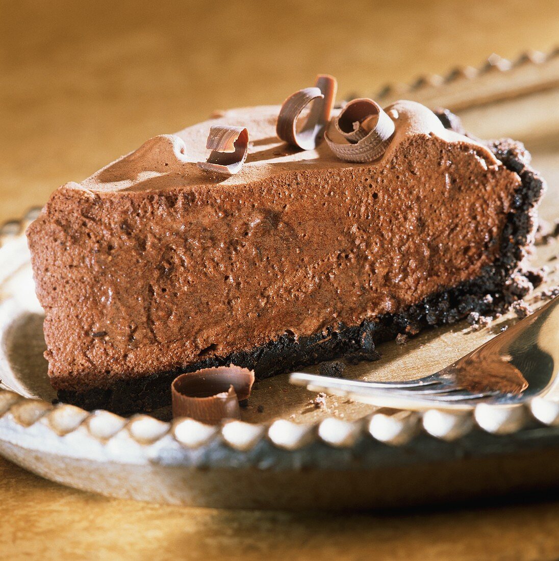 Slice of Chocolate Pie