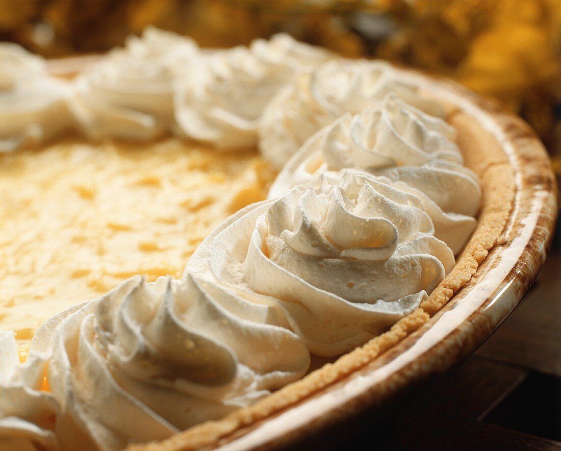 Coconut Cream Pie (Kokosnusscremetorte, USA)