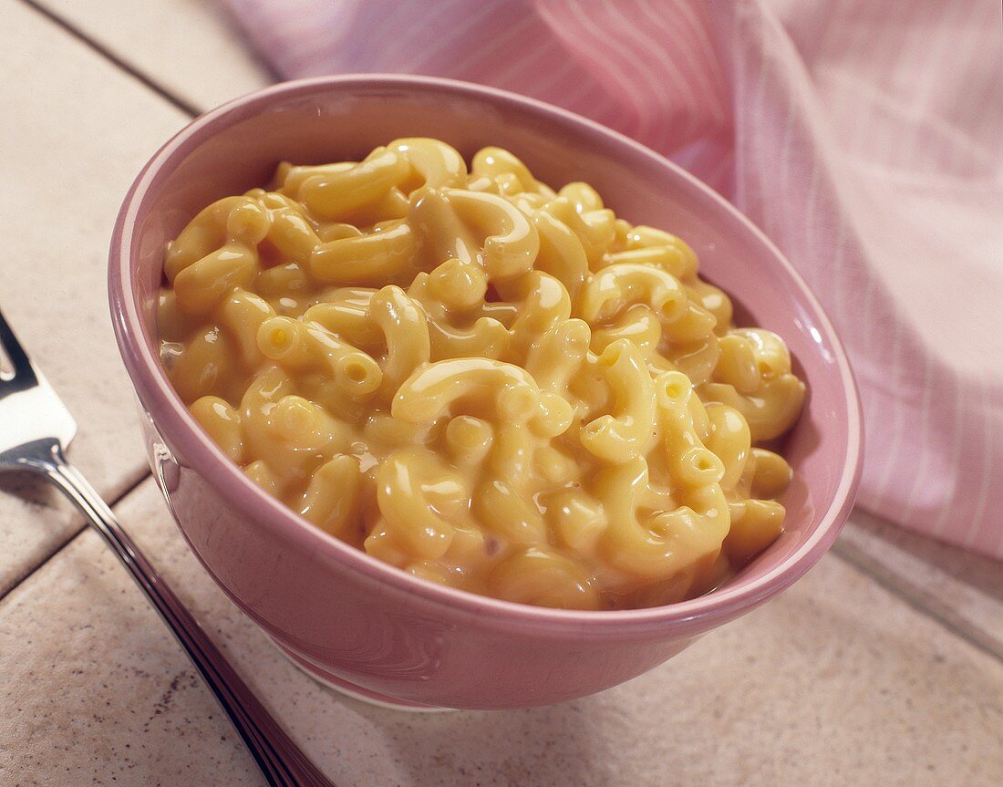 Macaroni and Cheese in a Bowl