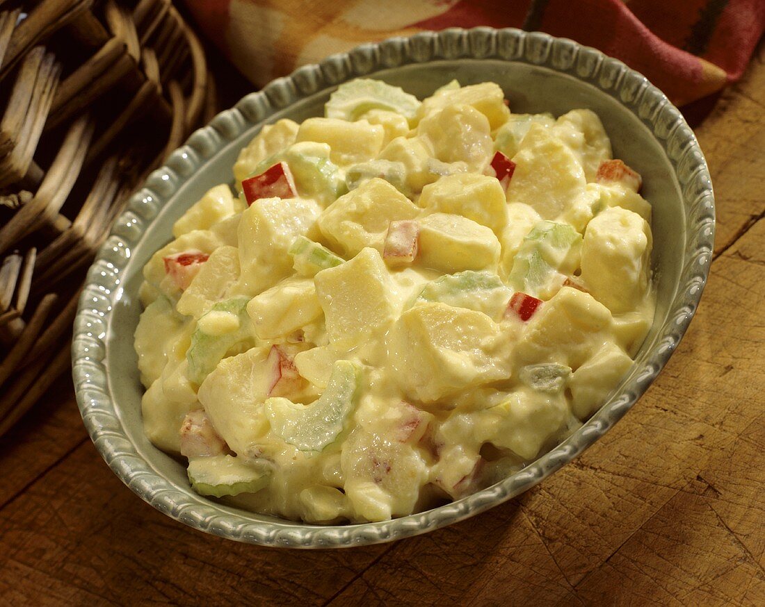 Potato Salad in a Bowl