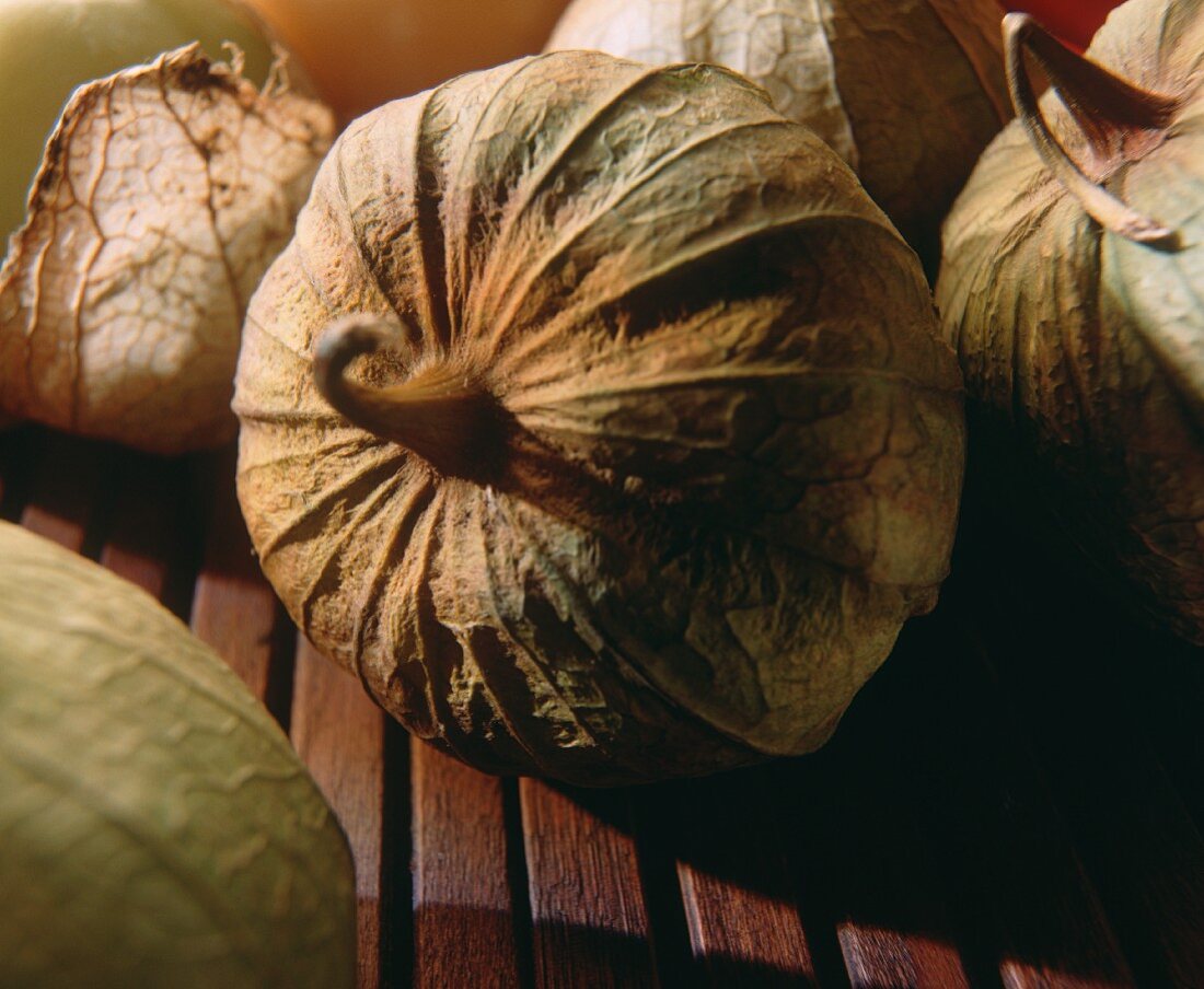 Grüne Tomatillos (Close Up)