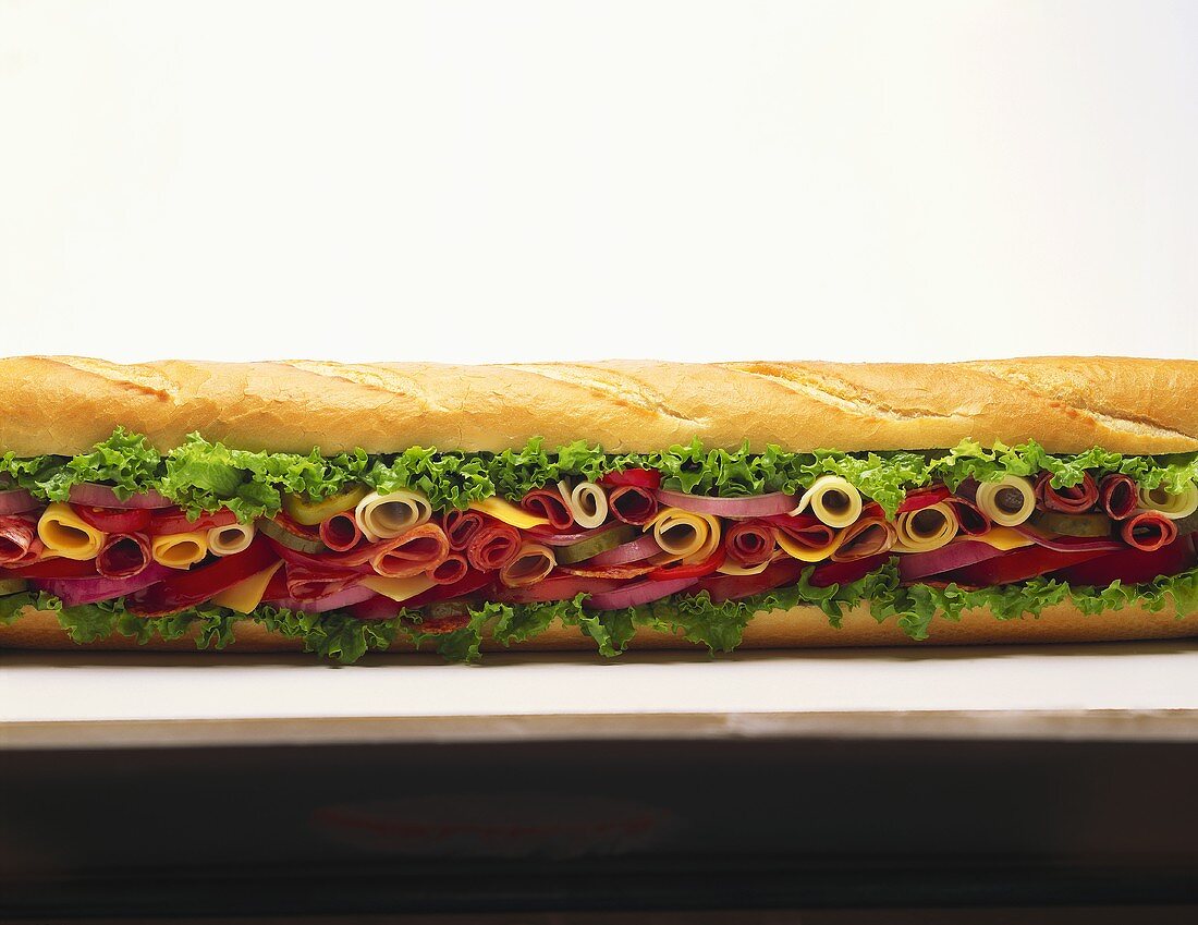 Grosses Submarine-Sandwich