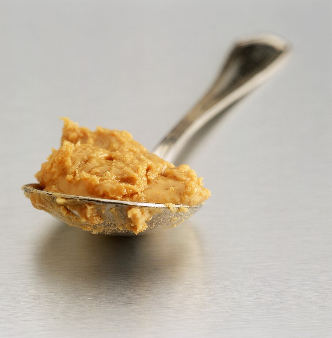 Peanut Butter on a Spoon