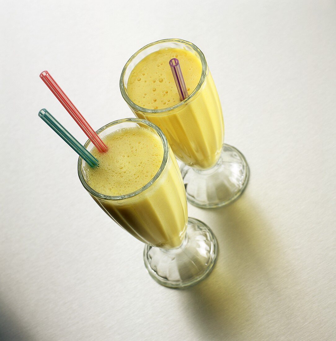 Mango and Passion Fruit Smoothies