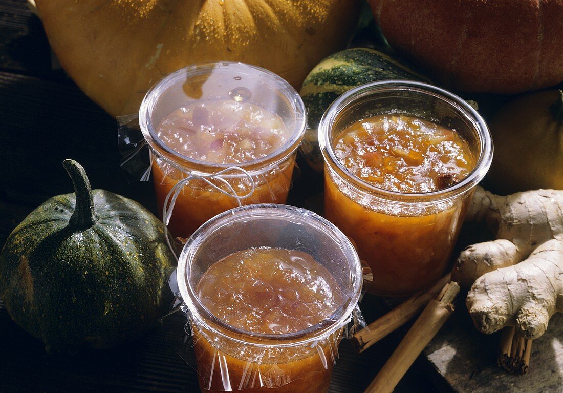 Kürbis-Apfel-Marmelade