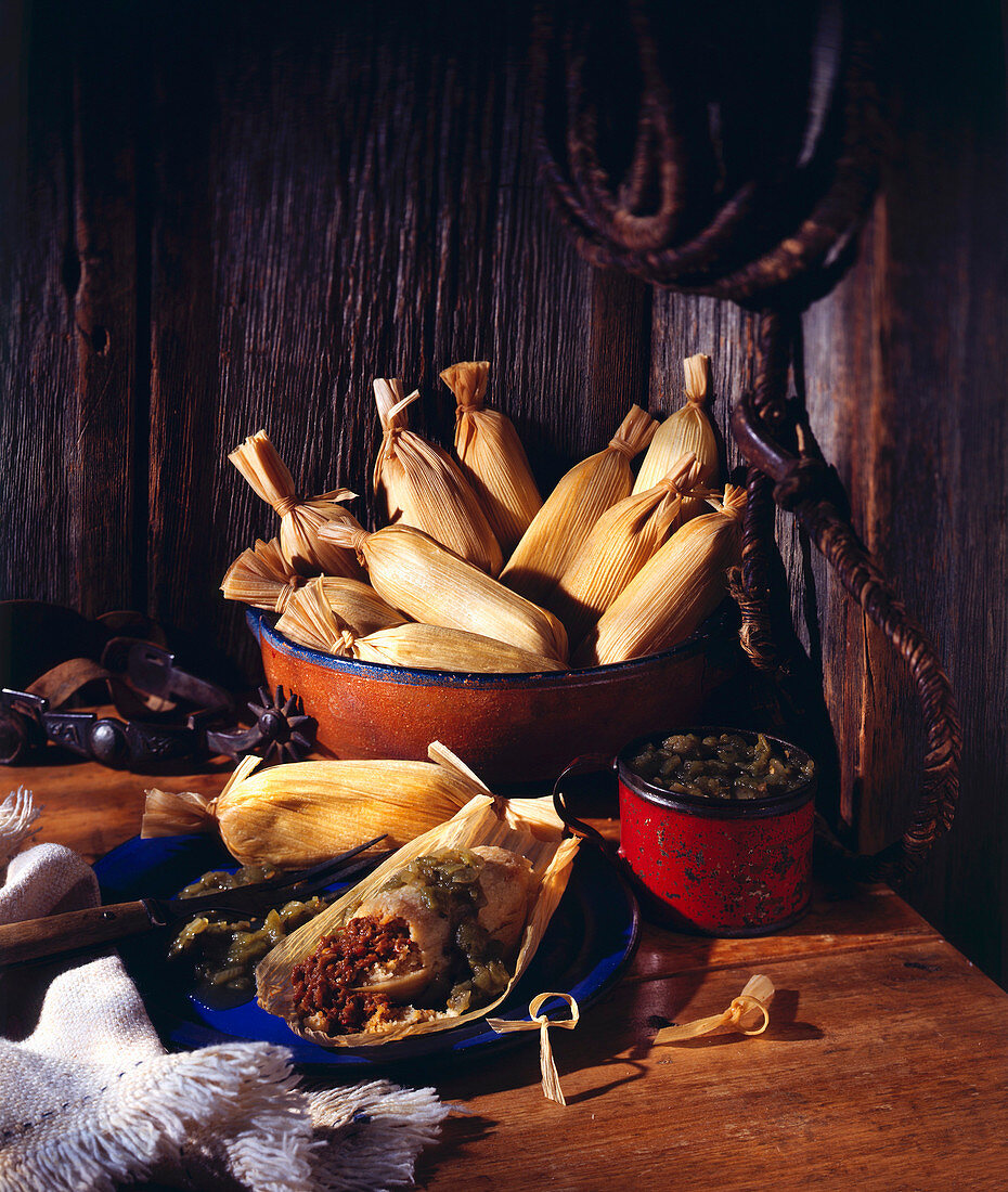 Beef and Pork Tamales