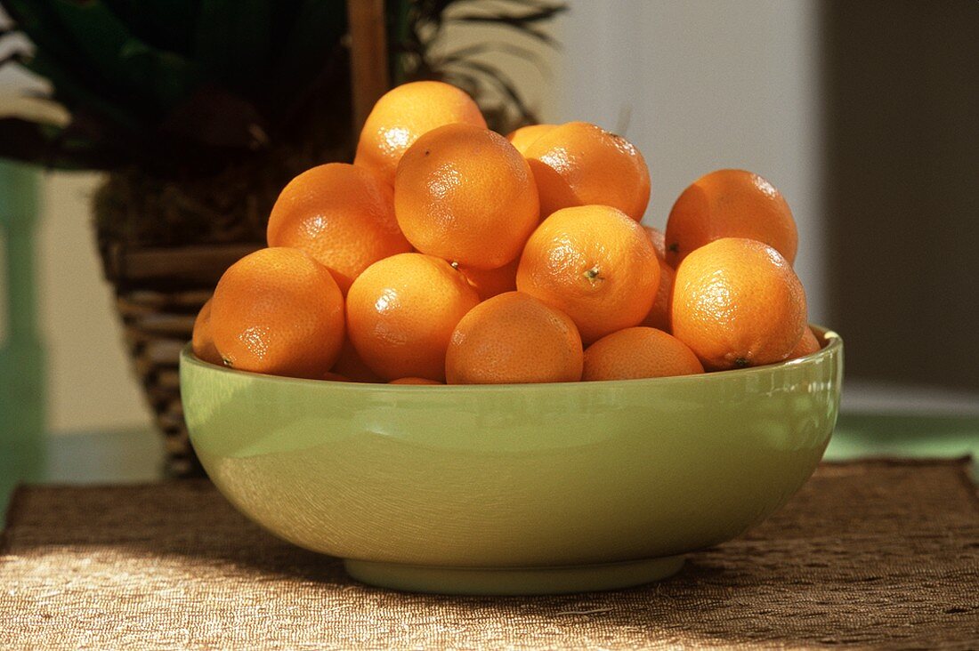 Large Bowl of Clementines