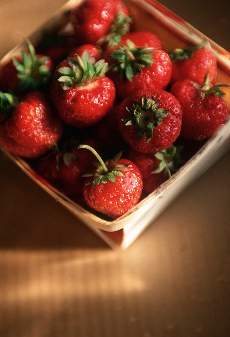 Box of New England Strawberries