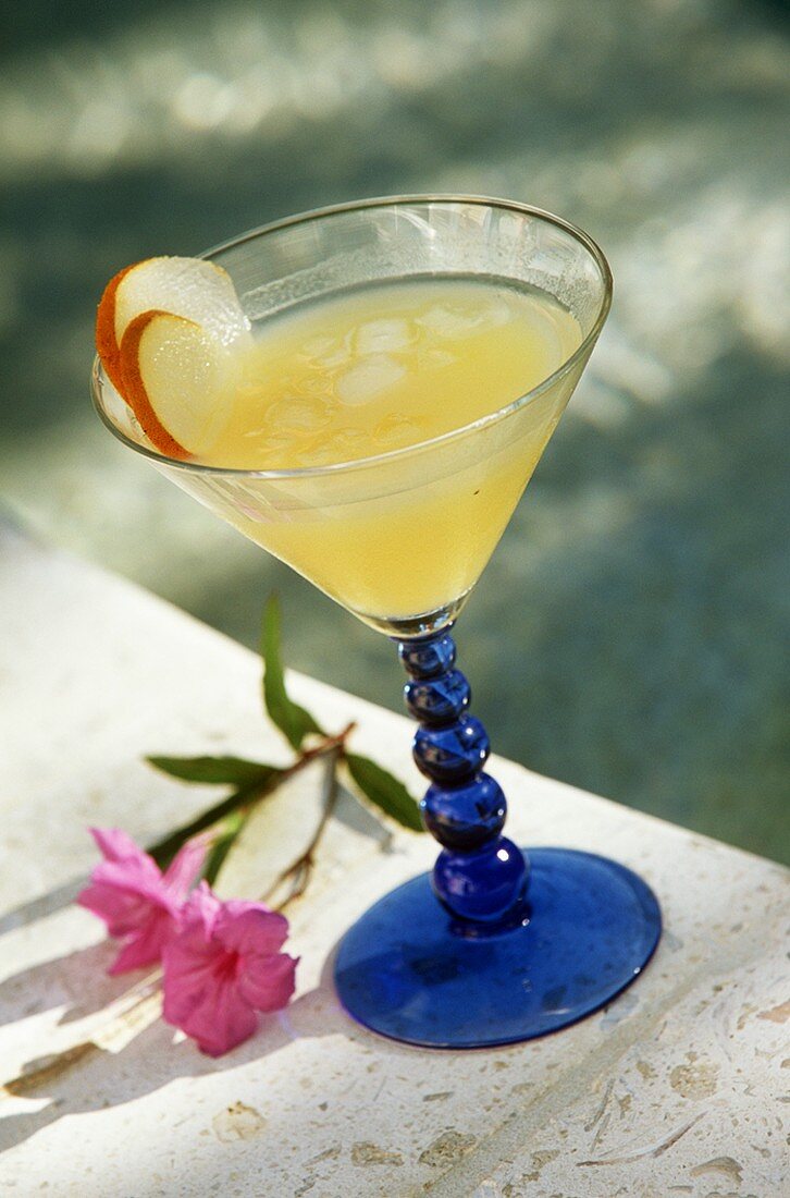 Pear Martini Poolside