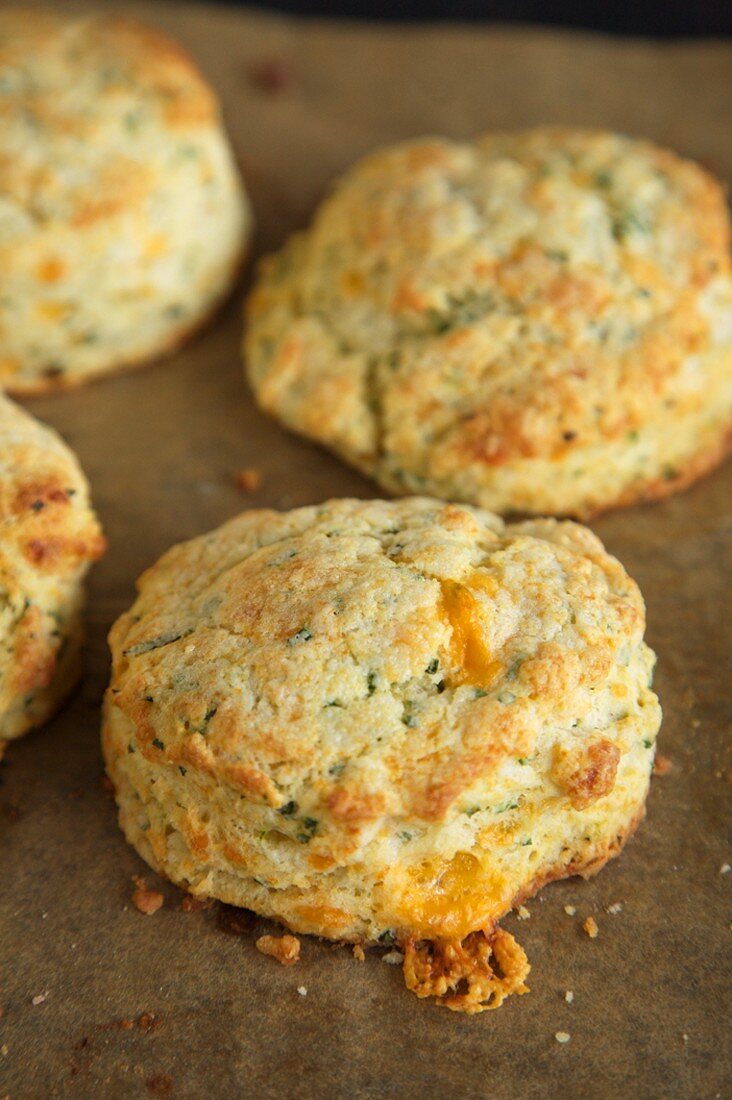 Chive and Cheddar Biscuits