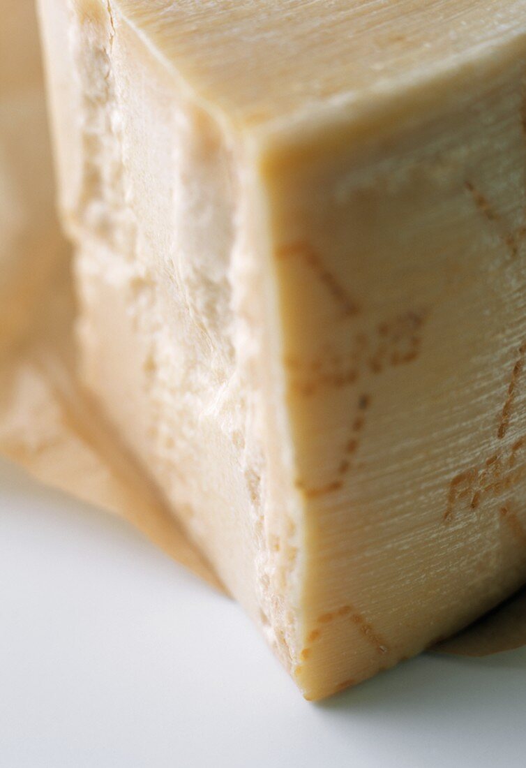 Wedge of Grano Padano Cheese