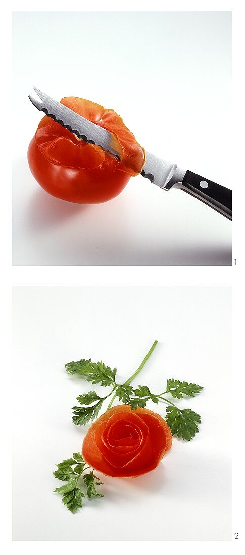 Tomatenrose herstellen