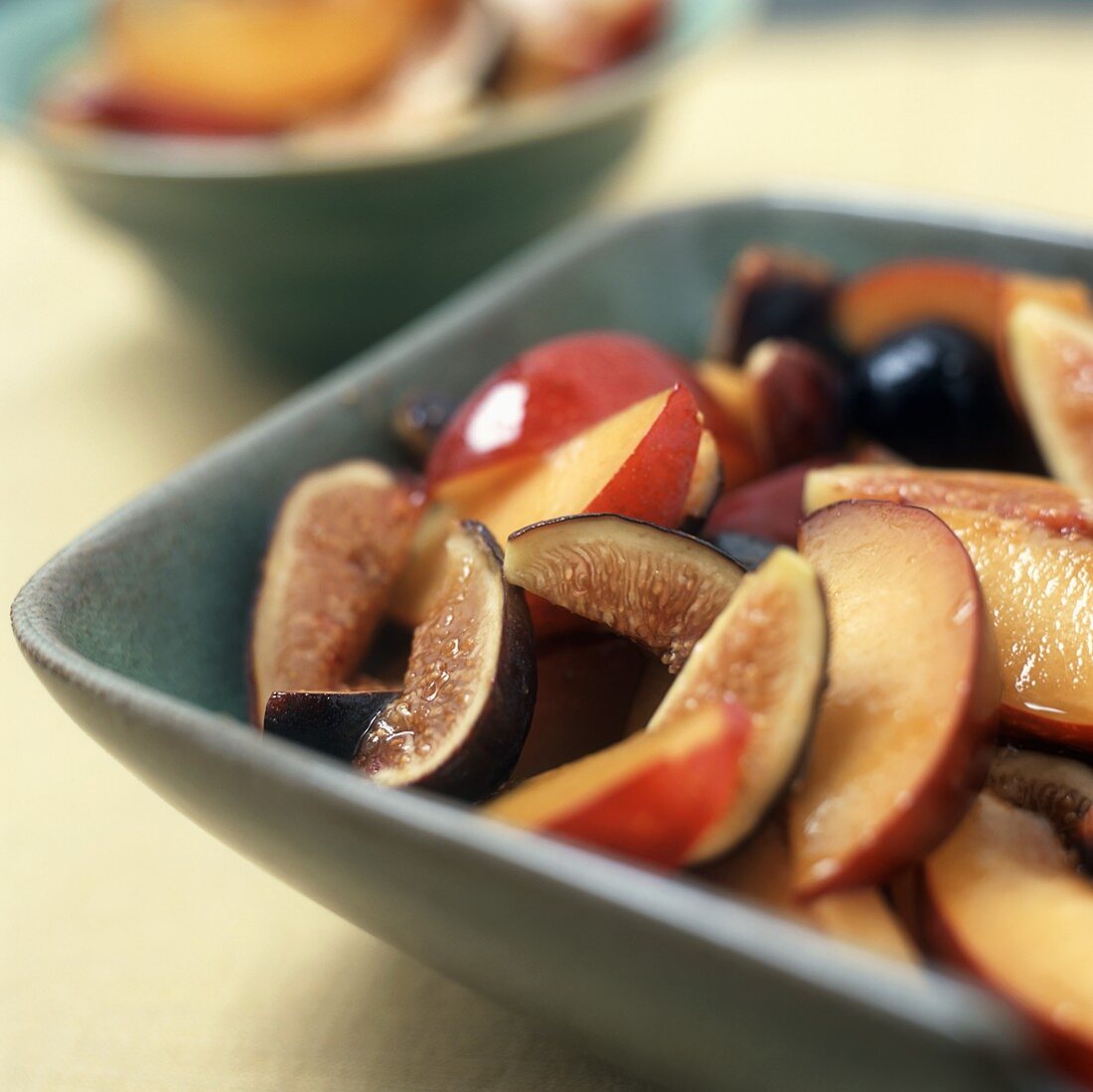 A Fig and Nectarine Fruit Salad