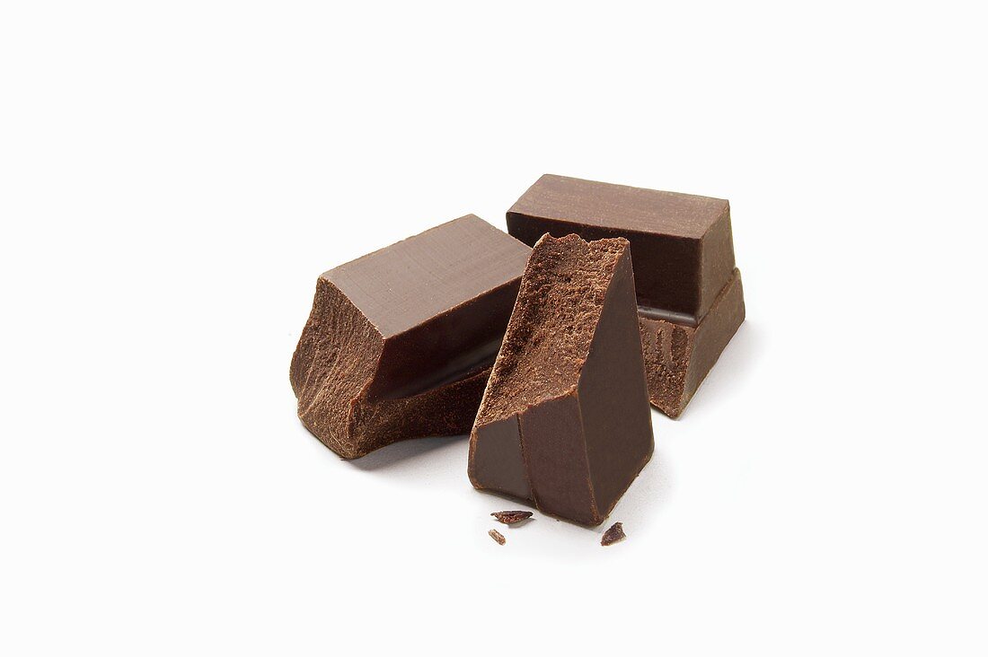 Chunks of Bittersweet Chocolate
