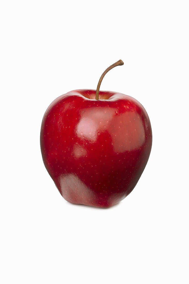 A Whole Red Delicious Apple