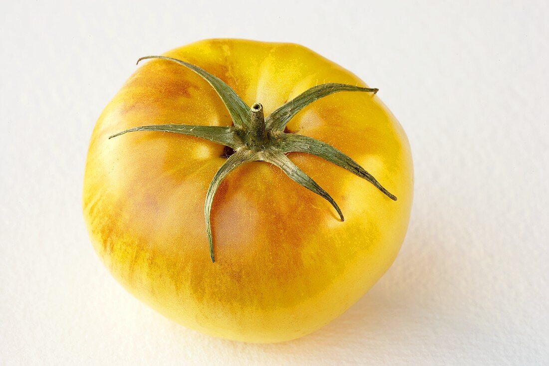 A Yellow Heirloom Tomato