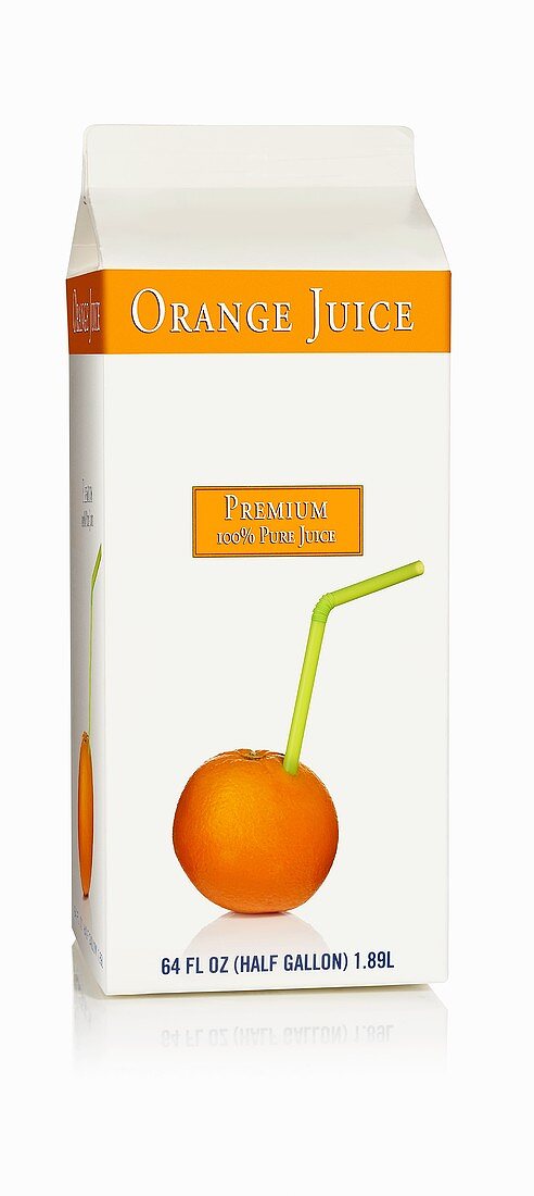 Orange juice in Tetra Pak carton (USA)