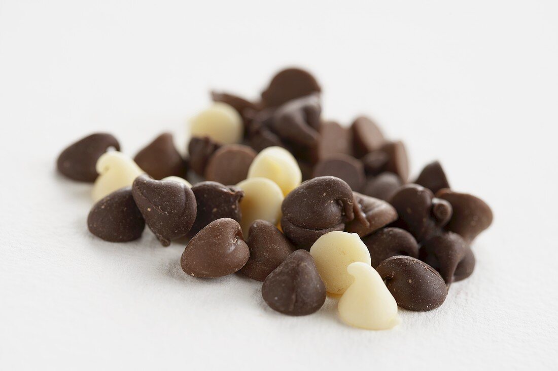 White, Milk and Dark Chocolate Chips