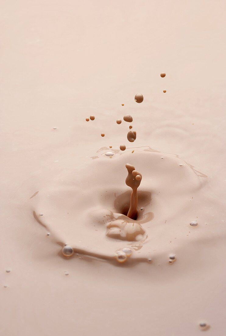 A Chocolate Milk Splash