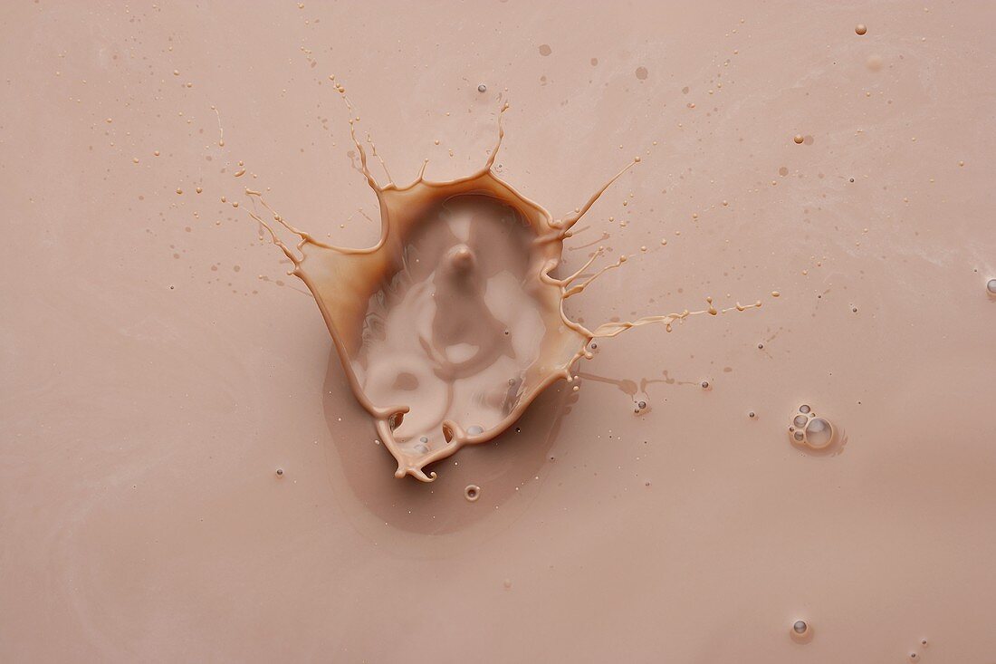 A Chocolate Milk Splash