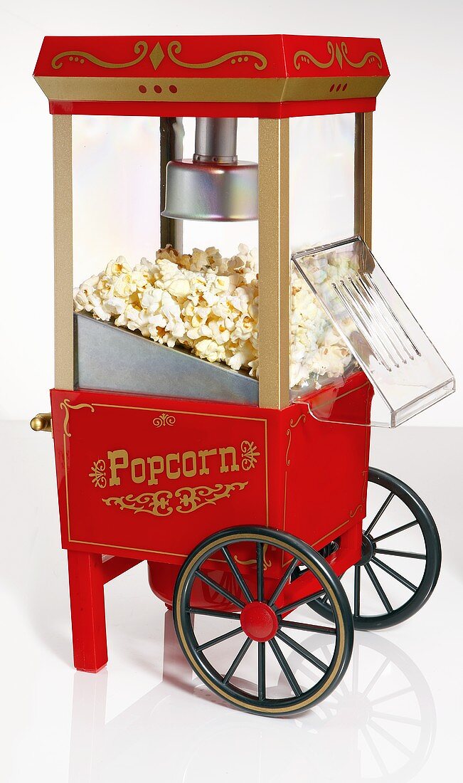 Altmodischer Popcornwagen
