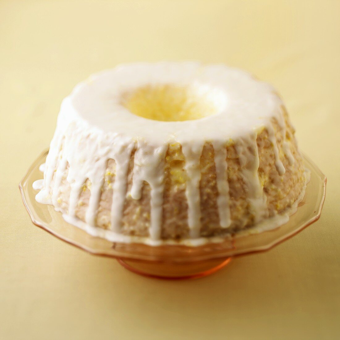 Iced Lemon Bundt Cake