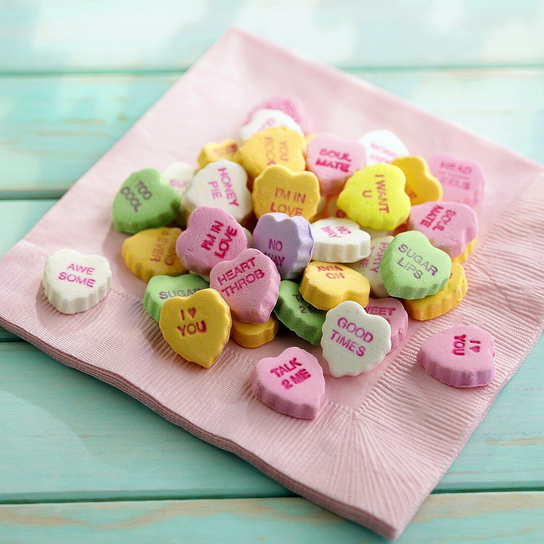 Candy Hearts for Valentine's Day