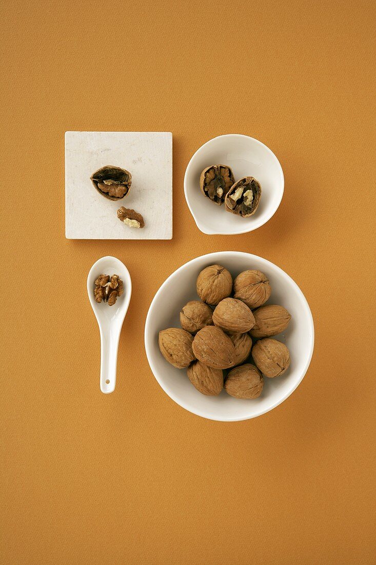 Walnuts in Various Forms