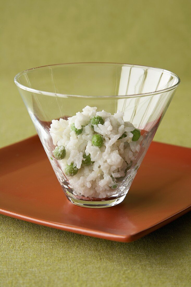 Coconut Jasmine Rice with Peas