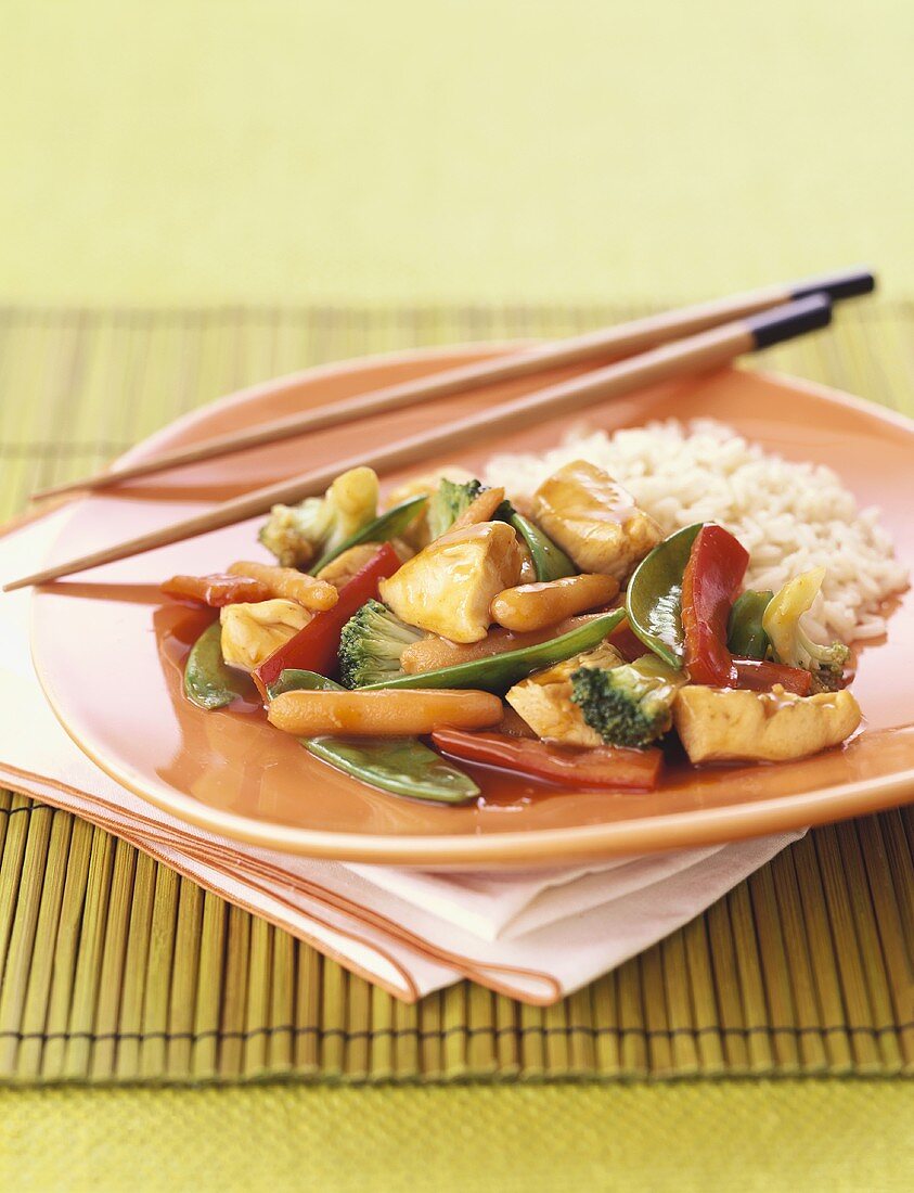 Sweet and sour chicken