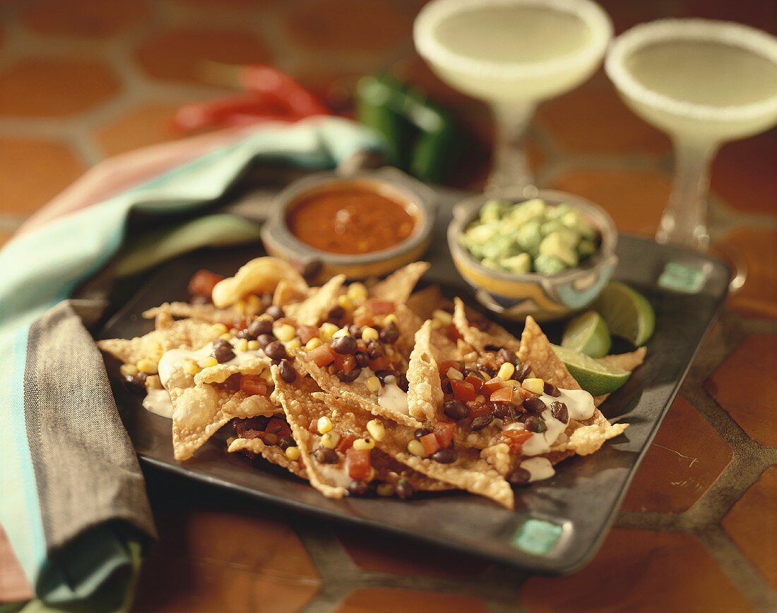 Nachos with Homemade Tortilla Chips