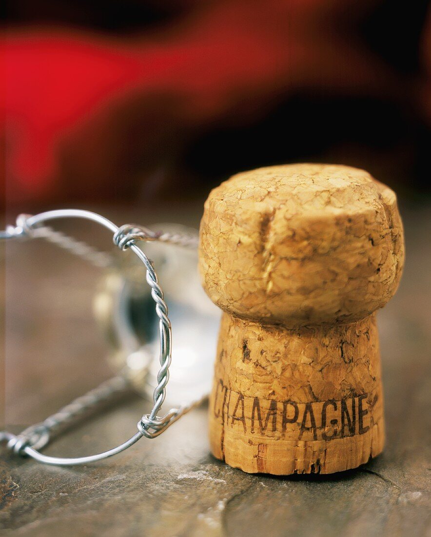 A champagne cork