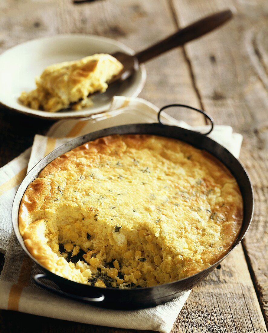 Corn soufflé