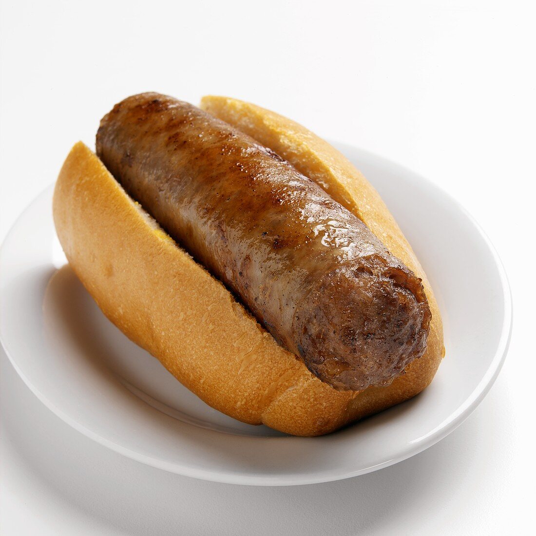 Sausage in bread roll