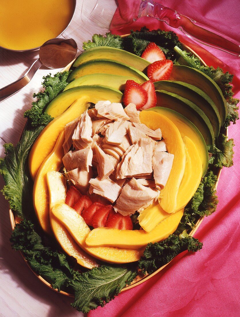 Fruit and Tuna Salad