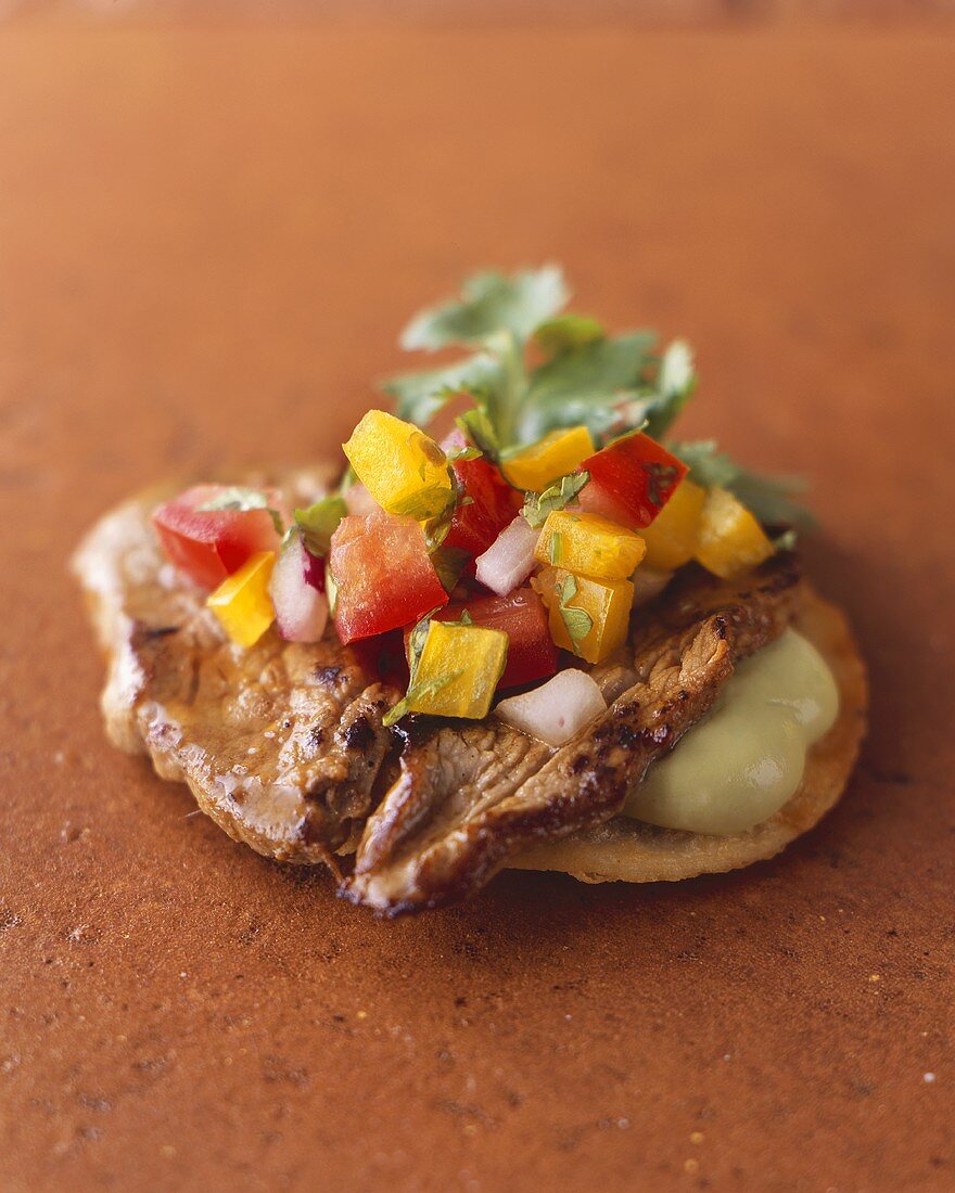 Beef and Salsa Appetizer