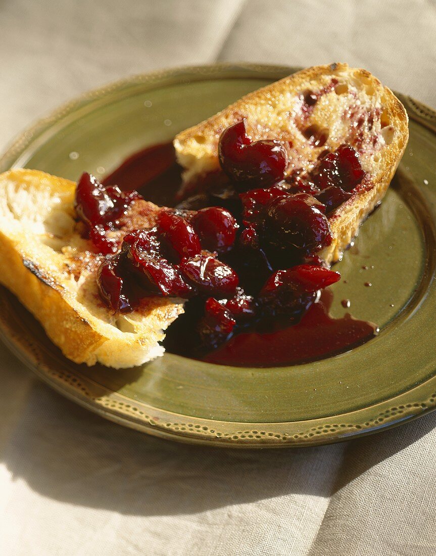 Cherry Bruschetta