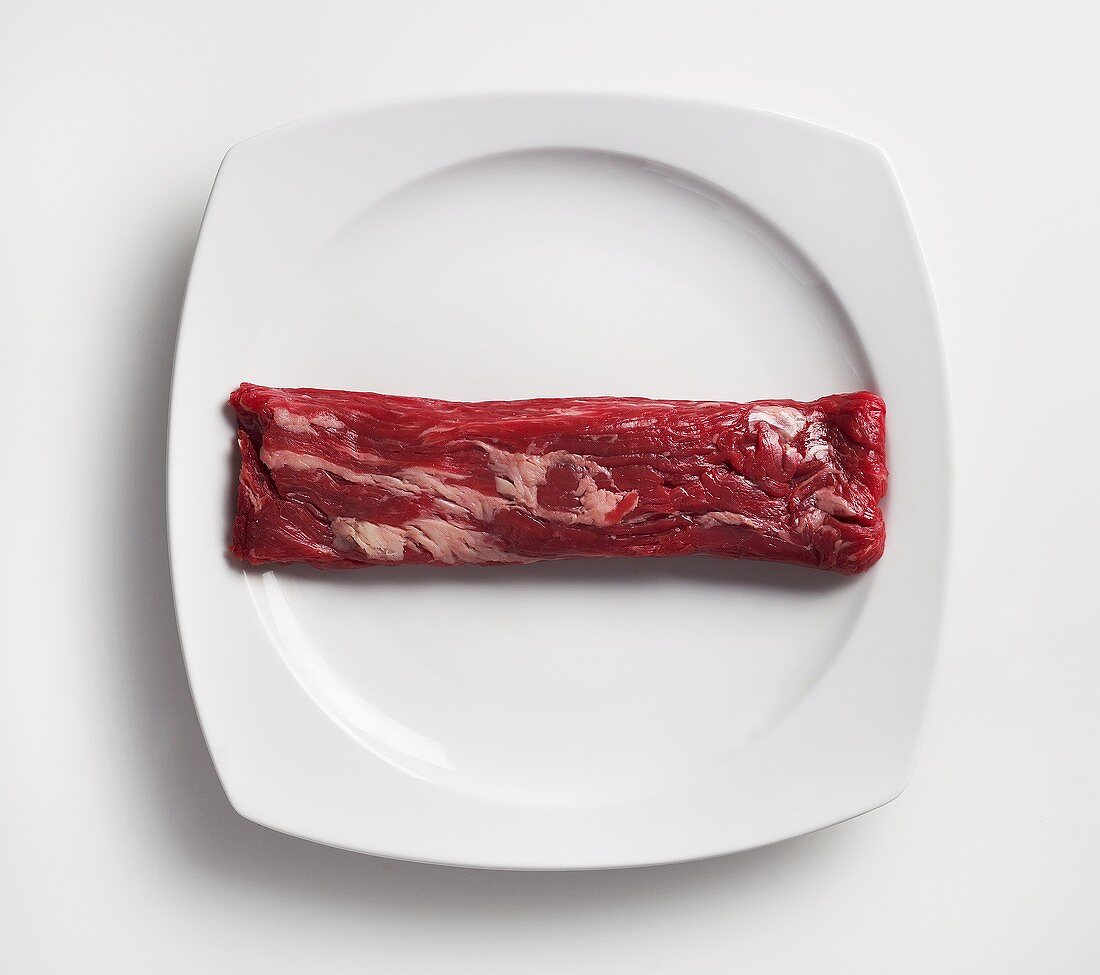 Vacio steak (beef steak cut from the flank)