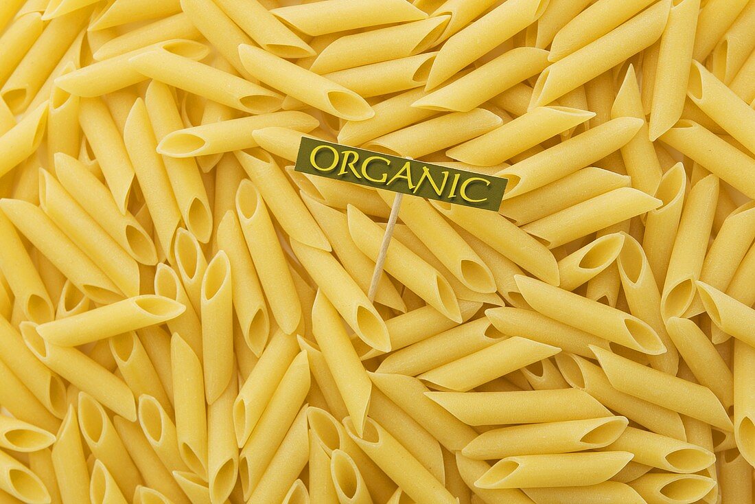 Organic Penne Pasta; Sign