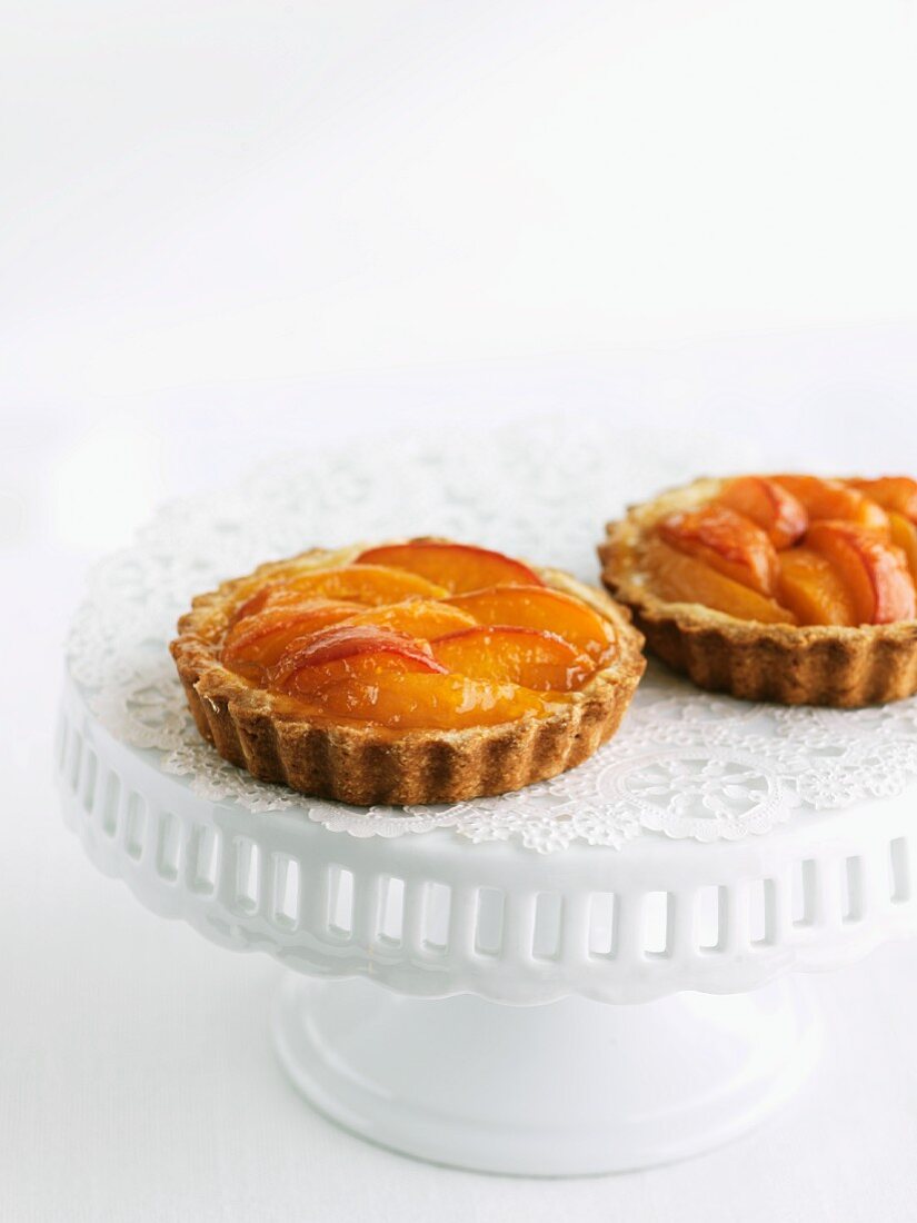 Two Apricot Tartlets