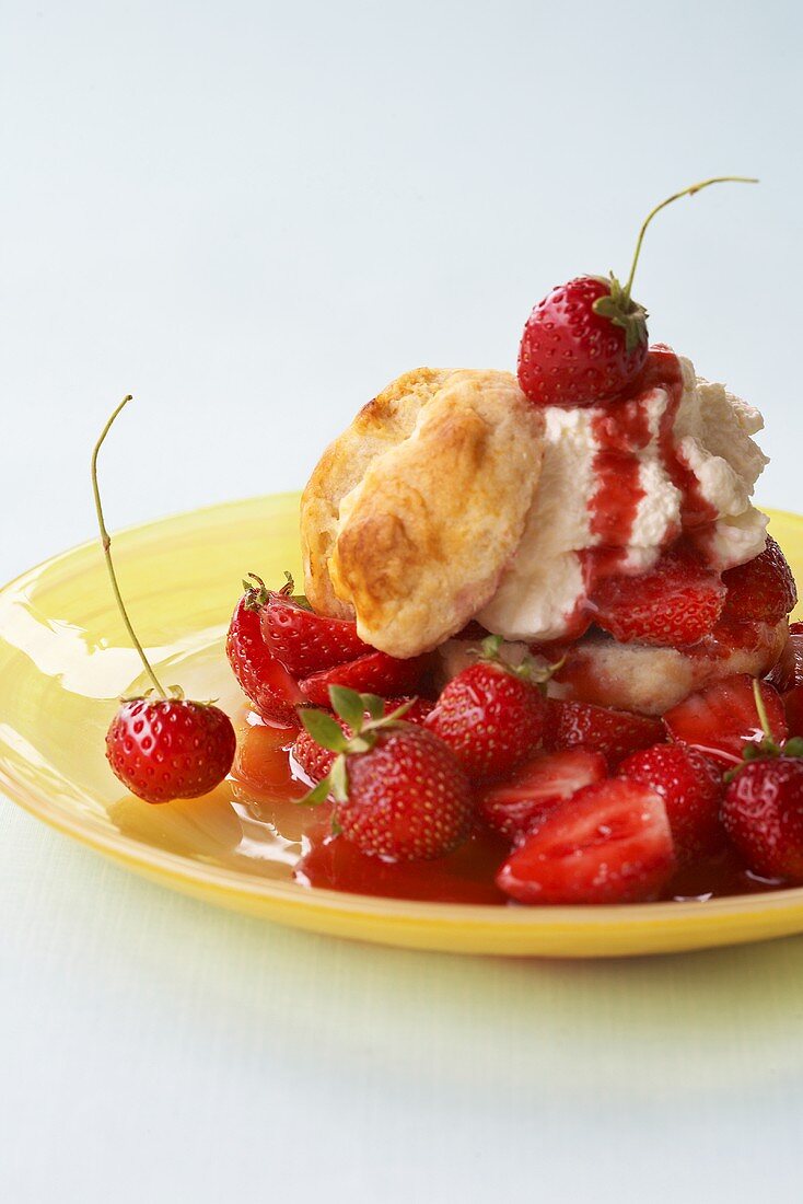 Individual Strawberry Shortcake