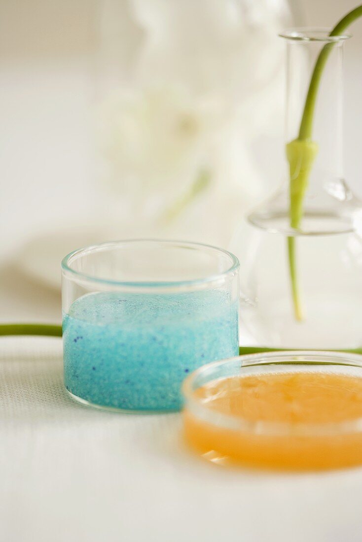 Orange and Blue Natural Cleansers