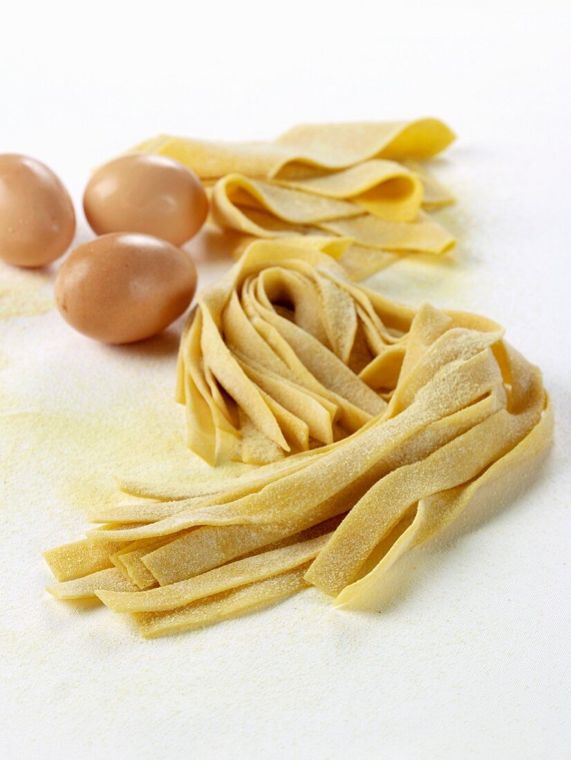 Fresh Pasta with Three Eggs