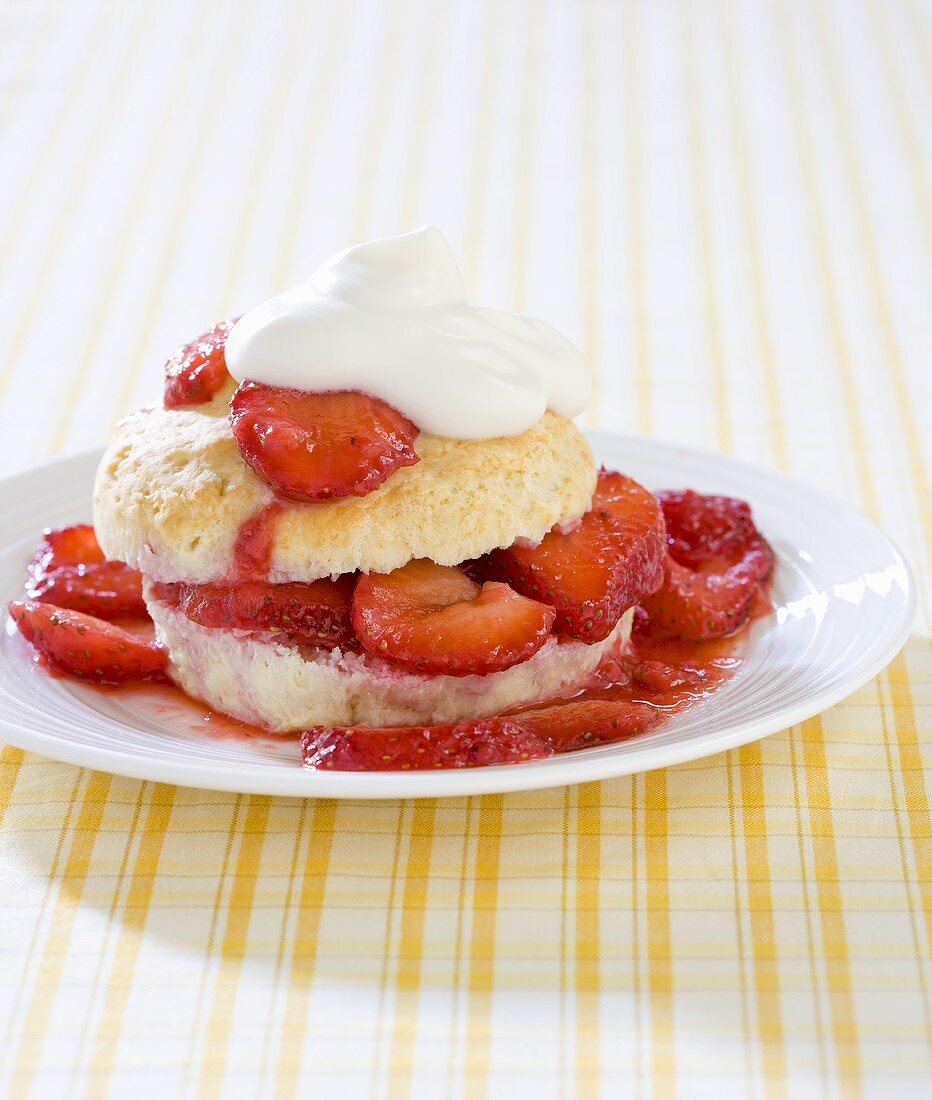 Individual Strawberry Shortcake