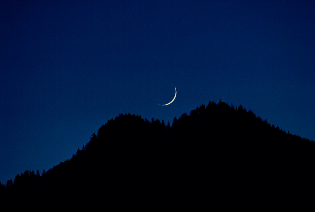 Mondsichel Nachthimmel